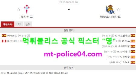 셀타비고 vs 소시에다드