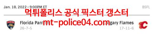 캘거리 플레임스 플로리다 팬서스 4