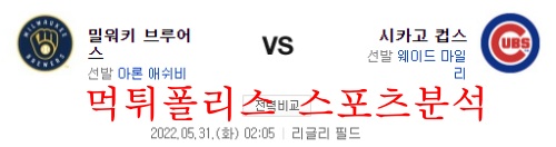 시카고컵스밀워키