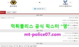 10월31일 EPL 분석 울버햄튼 vs 크리스탈팰리스 먹폴 픽스터 영 0 (0)