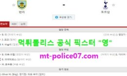 10월27일 EPL 분석 번리 vs 토트넘 먹폴 픽스터 영 0 (0)