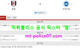 12월17일 EPL 분석 풀럼 vs 브라이튼 먹폴 픽스터 영 0 (0)