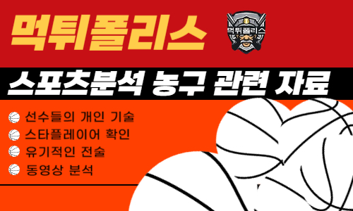 농구 스포츠분석