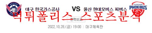 10월28일 KBL 대구 한국가스공사 울산 현대모비스 10월28일 KBL 대구 한국가스공사 울산 현대모비스 먹튀폴리스 인사드립니다^^! 픽스터의 올킬 픽 덕분에 매일매일이 수익!! 궁금하시다면 먹튀폴리스 공식 가족방에서 확인하세요^^!!!!! 10월28일 KBL 대구 한국가스공사 울산 현대모비스 프로토배당률 지난 시즌 6번의 맞대결에서는 모비스가 4승2패로 우세를 보인 바 있다. 이번 경기 역시 모비스의 승리를 추천한다. 모비스는 아바리엔토스가 팀 공격을 주도하며 생각보다 좋은 시즌 초반을 보이고 있다. 아바리엔토스는 개인 득점 뿐만 아니라 동료들을 살리는 플레이도 잘하고 있는데 외국인 선수들의 득점능력이 떨어지는 편이지만 아바리엔토스가 외국인 선수들에게도 많은 찬스를 만들어주고 있다. 한국가스공사 대구한국가스공사는 직전 경기였던 삼성과의 원정 경기에서 70-81로 패하며 2연패에 빠졌다. 1쿼터부터 연속 3점슛을 허용하며 주도권을 내줬지만 그나마 정효근과 은도예가 높이의 장점을 살리며 추격해 15-20으로 1쿼터를 끝낸 가스공사는 2쿼터 초반 상대에게 연이어 실점하며 순식간에 두 자릿 수 점수차로 벌어졌고 할로웨이와 이대성의 득점으로 추격하는 듯 했지만, 연이어 공격리바운드를 내주며 흐름이 끊어져 다시 점수차가 벌어져 31-45로 전반을 끝냈다. 3쿼터 은도예의 속공과 벨란겔의 연속 득점으로 추격흐름을 만들었고 이원대의 3점슛과 이대헌의 자유투 득점이 나오며 54-59로 추격한 채 3쿼터를 끝냈다. 하지만 4쿼터 초반 데릭슨에게 연속 7득점을 내주며 흐름을 내줬고 뒤늦게 추격전을 벌였지만 경기막판 데릭슨에게 연이어 실점하며 결국 패했다. 이대성이 19득점, 정효근이 16득점을 올리며 분전했지만 역부족이었다. 울산모비스 울산모비스는 직전 경기였던 SK 원정 경기에서 97-84로 승리했다. 1쿼터부터 아바리엔토스가 3개의 3점슛을 시도해 모두 성공시키고 수비까지 잘되며 25-13으로 앞섰던 모비스는 2쿼터 프림이 15점을 올리는 맹활약을 펼치며 54-41로 앞선 채 전반을 끝냈다. 3쿼터에도 아바리엔토스가 팀 공격을 주도하며 꾸준히 앞서 나갔지만 수비가 흔들리며 74-67로 추격당한 채 끝냈고 4쿼터에도 상대의 추격을 완전히 떨쳐내지 못했지만 녹스가 골밑에서 좋은 모습을 보이고 서명진의 연속 3점슛등이 터지며 점수차를 벌려 결국 승리했다. 아바리엔토스가 3점슛 6개포함 23득점 6리바운드, 프림이 26득점 7리바운드, 서명진이 3점슛 3개포함 18득점을 올리며 팀을 승리로 이끌었다. 10월28일 KBL 대구 한국가스공사 울산 현대모비스 결론 부진했던 서명진도 지난 경기에서 좋은 모습을 보이며 가용자원도 많아졌고 장재석, 함지훈으로 구성된 국내 빅맨도 장점이다. 반면 한국가스공사는 어려운 시즌 초반을 보내고 있다. 달리는 장신 외국인 선수로 기대를 모았던 은도예는 1:1 능력에 문제점을 보이다보니 외국인 선수들의 득점이 잘 나오지 않고 그러다보니 이대성에 대한 의 존도가 커지고 있다. 이대성의 득점이 많아지면 오히려 팀 경기력은 떨어지는 경우가 많은데 이대성이 무리하는 면도 있지만 다른쪽에서 득점이 나지 않다보니 무리한 돌파가 이어지고 있는 상황이다. 정효근이나 이대헌이 나름대로 자기 역할을 해주고 있기는 하지만 두 선수가 공존하기에는 문제점이 있다. 벨란겔이 조금씩 좋은 모습을 보이고 있지만 여전히 공수에서 팀은 준비가 더 필요함을 보여주고 있다. 차바위가 돌아올때까지는 어려움이 예상되는데 차바위의 부상은 다 나았다고는 하지만 경기를 뛸 체력을 만드는데는 시간이 필요해 보인다. 당장 이번 경기 복귀할 가능성이 있지만 출전시간에 제한이 있을 수 밖에 없고 좋은 컨디션을 보이기는 힘들다. 모비스의 승리가 유력하다. 울산 현대모비스 승