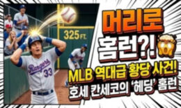 “공이 머리에 맞더니 홈런이 됐다”…MLB 역사에 남은 호세 칸세코의 황당 수비 0 (0)